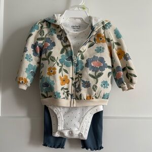 Carter's Floral Baby Outfit Set
